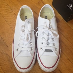 NEW** White Converse All Star OX